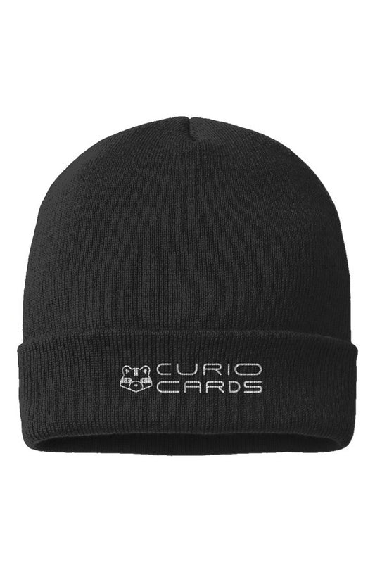 Curio Cards Embroidered Beanie